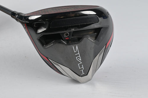 Left Hand Taylormade Stealth Plus Driver / 9 Degree / X-Flex HZRDUS Smoke 70