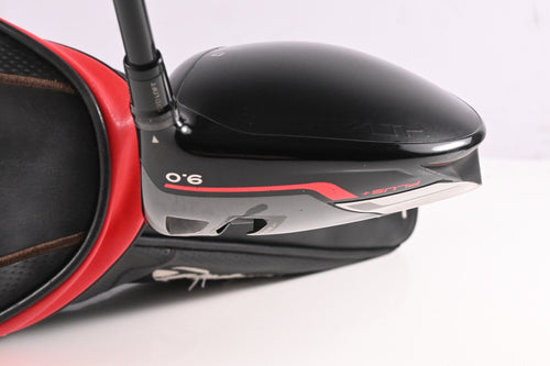 Taylormade Stealth Plus Driver / 9 Degree / Stiff Flex HZRDUS RDX Smoke Red 60
