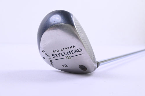 Callaway Steelhead III #3 Wood / 15 Degree / Regular Flex Steel Shaft