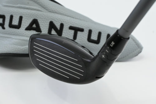 Callaway Quantum Max #4 Hybrid / 21 Degree / Stiff Flex Denali Frost Silver 70
