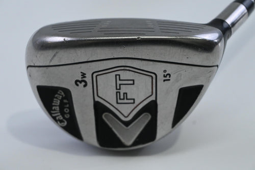 Callaway FT #3 Wood / 15 Degree / Stiff Flex Fujikura E Fit-On 160 Shaft