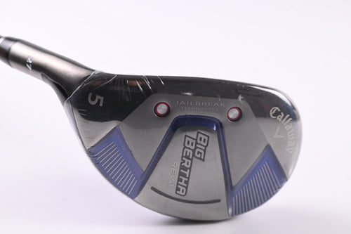 Left Hand Callaway Big Bertha B21 #5 Hybrid / 27 Degree / Ladies Flex RCH 45 Shaft