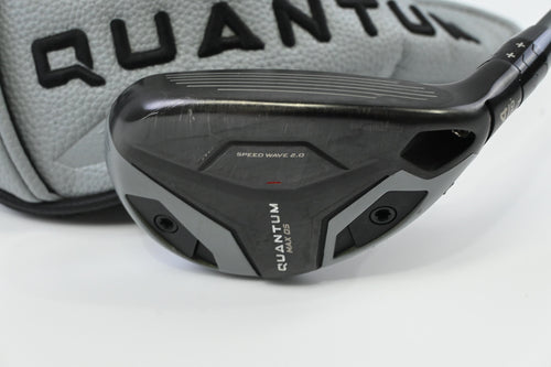 Callaway Quantum Max OS #4 Hybrid / 20 Degree / Stiff Flex Denali Frost Silver