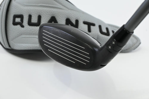 Callaway Quantum Max OS #4 Hybrid / 20 Degree / Stiff Flex Denali Frost Silver