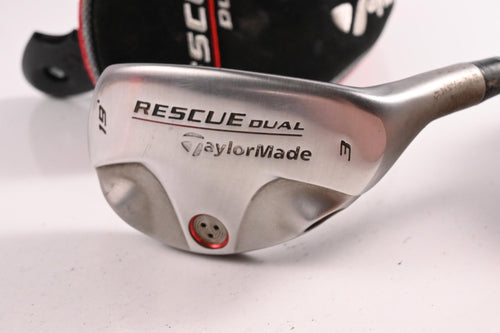 Taylormade Rescue Dual #3 Hybrid / 19 Degree / Stiff Flex Taylormade 65 Shaft