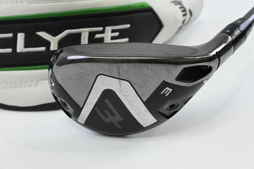 Callaway Elyte #3 Hybrid / 19 Degree / Stiff Flex Denali Charcoal 70 Shaft