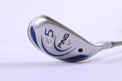 Ping G5 #2 Hybrid / 16 Degree / Stiff Flex Aldila NV Green 85 Shaft