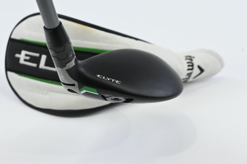 Callaway Elyte #3 Hybrid / 19 Degree / Stiff Flex Denali Charcoal 70 Shaft