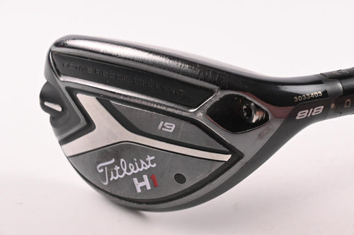 Titleist 818 H1 #3 Hybrid / 19 Degree / Stiff Flex Aldila Rogue MAX 75 Shaft