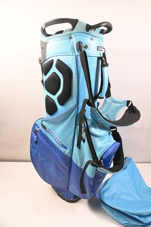 Big Max Dri Lite Hybrid Stand Bag / 14-Wat Divider / Blue, Navy