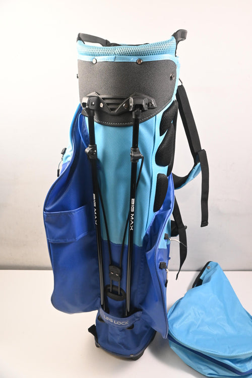 Big Max Dri Lite Hybrid Stand Bag / 14-Wat Divider / Blue, Navy