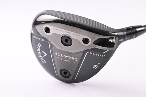Callaway Elyte Ti #3 Wood / 16.5 Degree / Stiff Flex HZRDUS Smoke Black 70 Shaft