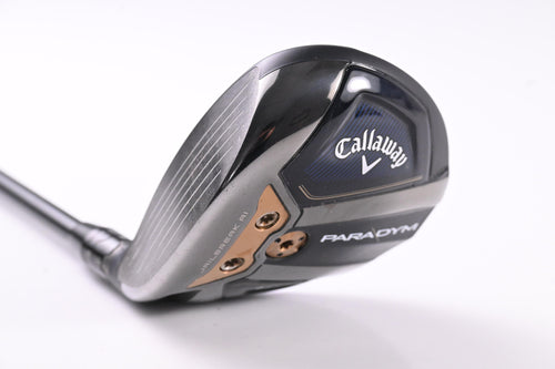 left Hand Callaway Paradym Triple Diamond #3 Wood / 15 Degree / Stiff Flex Kai`li White 70