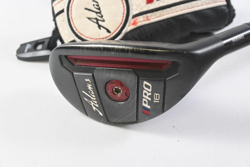 Adams Idea Pro A12 #3 Hybrid / 18 Degree / Regular Flex Aldila Tour Red ATX 75