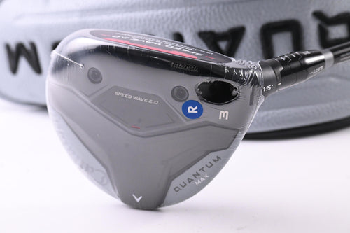 Callaway Quantum Max #3 Wood / 15 Degree / Regular Flex Denali Frost Silver 60