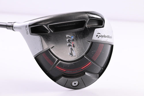 Left Hand Taylormade M4 Driver / 10.5 Degree / Regular Flex HZRDUS Black 62