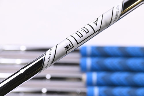 Titleist T300 2021 Irons / 5-PW+48°+53° / Stiff Flex AMT Tour White S300 Shafts