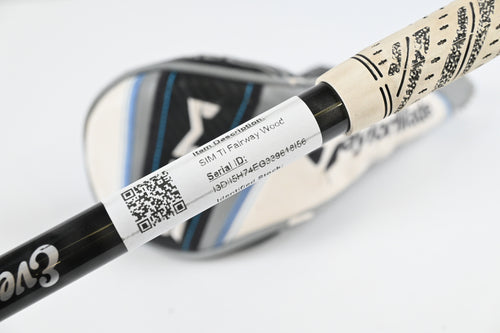 Taylormade SIM Ti #3 Wood / 14 Degree / Stiff Flex Evenflow Riptide 70 Shaft