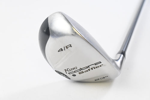 Cobra King Baffler #4 Hybrid / 23 Degree / Stiff Flex Aldila NV-HL 65 Shaft