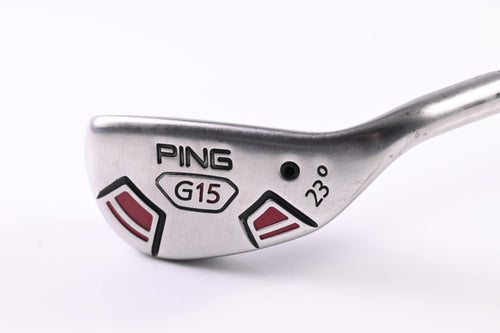 Ping G15 #4 Hybrid / 23 Degree / Regular Flex Aldila Serrano 85 Shaft