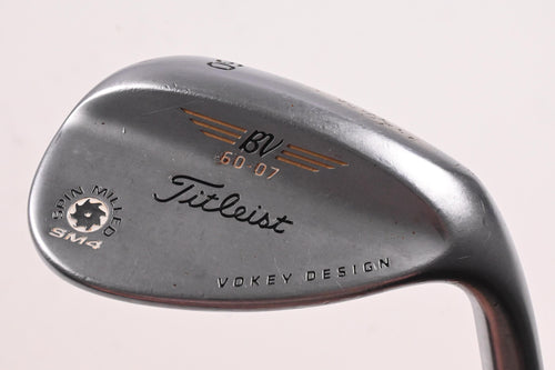Titleist Vokey SM4 Lob Wedge / 60 Degree / Wedge Flex Titleist Steel Shaft
