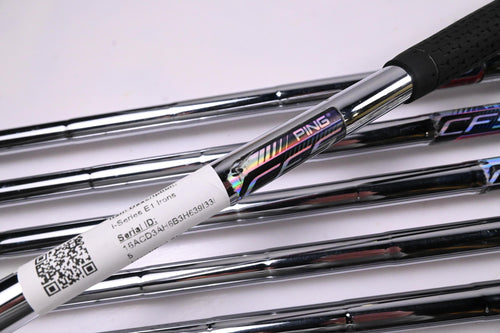 Ping i-Series E1 Irons / 4-PW / Blue Dot / Stiff Flex Ping CFS Distance Shafts