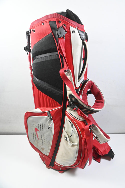 Nike Hybrid Stand Bag / 14-Way Divider / Red, White
