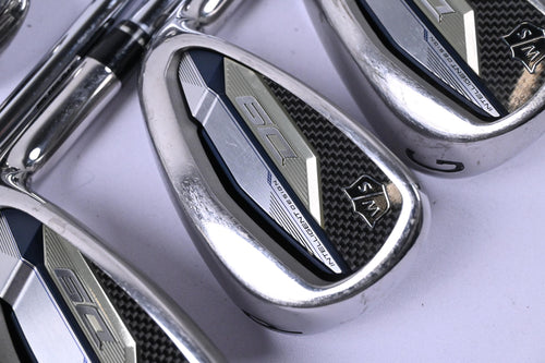 Wilson D9 Irons / 5-PW+GW / Regular Flex KBS Max Ultralite Shafts