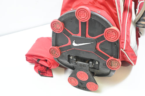 Nike Hybrid Stand Bag / 14-Way Divider / Red, White