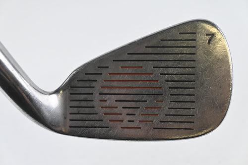 Left Hand Taylormade Burner Bubble LCG #7 Iron / Regular Flex Precision Rifle 80