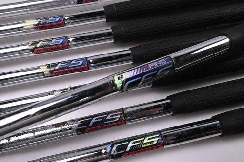 Ping G30 Irons / 4-PW+GW / White Dot / Regular Flex Ping CFS Shafts