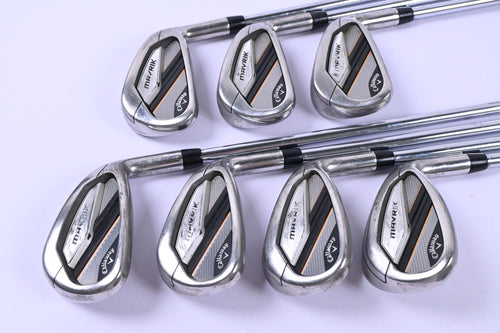 Callaway Mavrik Irons / 5-PW+GW / Regular Flex KBS Max 80 Shafts