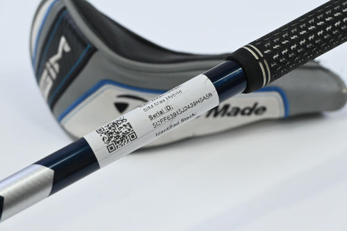 Taylormade SIM Max #4 Hybrid / 22 Degree / Regular Flex Fujikura Ventus Blue 6