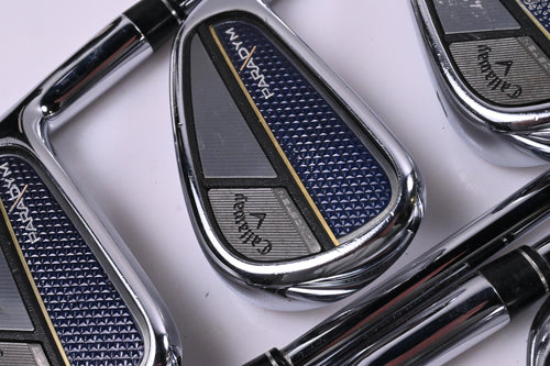 Callaway Paradym Irons / 5-PW+GW / Regular Flex Elevate MPH 85 Shafts