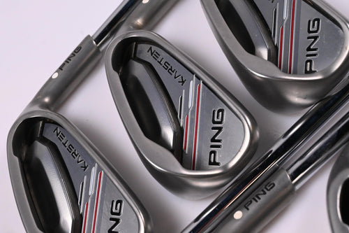 Ping Karsten 2014 Irons / 5-PW+GW / White Dot / Senior Flex Ping CFS Shafts