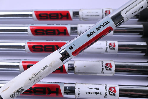 Wilson D7 Irons / 5-PW / Stiff Flex KBS Tour 105 Shafts