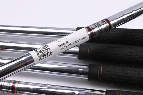 Ping Zing Irons / 3-9i / Black Dot / Stiff Flex Ping JZ Shafts