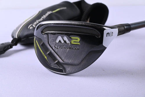 Taylormade M2 2017 #3 Hybrid / 19 Degree / Stiff Flex M2 REAX 75 Shaft