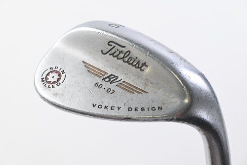 Titleist Vokey Spin Milled 2009 Lob Wedge / 60 Degree / Wedge Flex Vokey Design