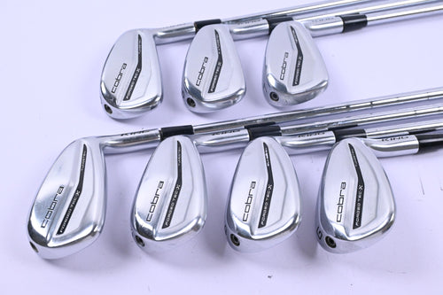 Cobra Forged Tec X 2022 Irons / 5-PW+GW / Stiff Flex KBS Tour Lite Shafts