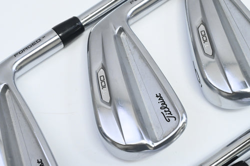 Titleist T100 2021 Irons / 4-PW / Stiff Flex AMT White S300 Shafts