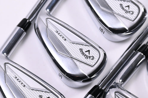 Callaway Elyte Irons / 5-PW+GW+AW+SW / Regular Flex Steel Shafts