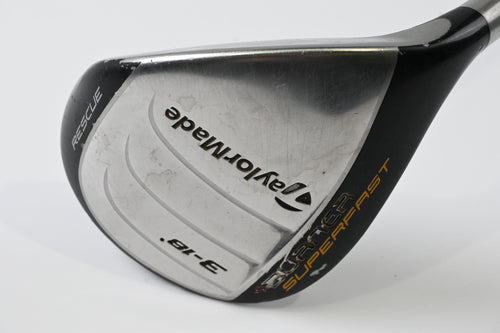 Taylormade Burner Superfast #3 Hybrid / 18 Degree / Regular Flex Reax 60 Shaft