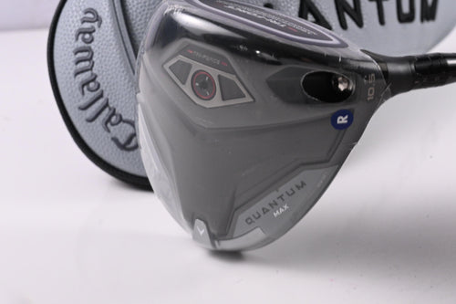 Callaway Quantum Max Driver / 10.5 Degree / Stiff Flex Denali Frost Silver 50