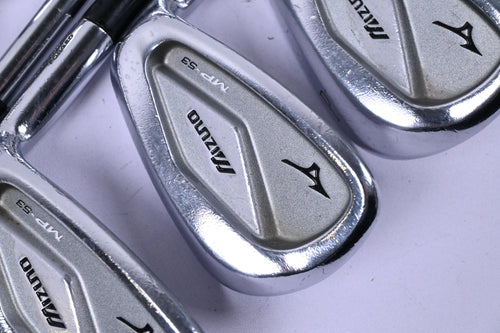 Mizuno MP-53 Irons / 3-PW / Regular Flex Dynamic Gold R300 Shafts