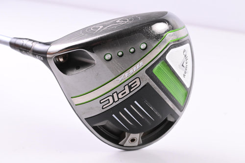 Left Hand Callaway Epic Max Driver / 10.5 Degree / Regular Flex HZRDUS T800 55