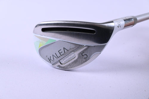 Ladies Taylormade Kalea #5 Hybrid / 26 Degree / Ladies Flex Kalea 45 Shaft