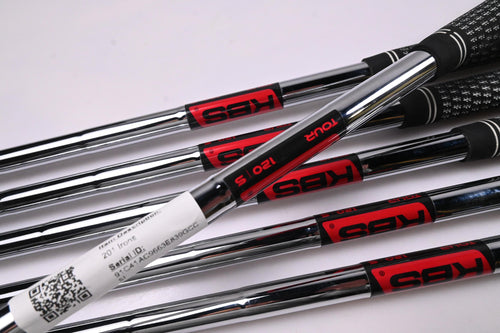 Takomo 201 MK II Irons / 4-9i / Stiff Flex KBS Tour 120 Shafts