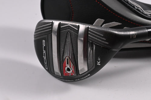 Cobra King F9 #3 Hybrid / 19 Degree / Stiff Flex Fujikura Atmos Black 7 Shaft