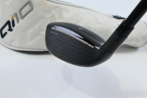 Taylormade Qi10 #4 Hybrid / 22 Degree / Regular Flex Fujikura Ventus TR Blue 6